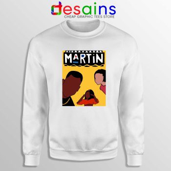Martin Sitcom Poster Sweatshirt Cheap Crewneck Martin TV Show