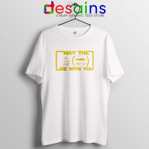 May the Equation Be with You White Tshirt Cheap Tee Shirts Star Wars
