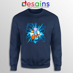 My Life For Aiur Navy Sweatshirt Zealot Charging Sweater Starcraft