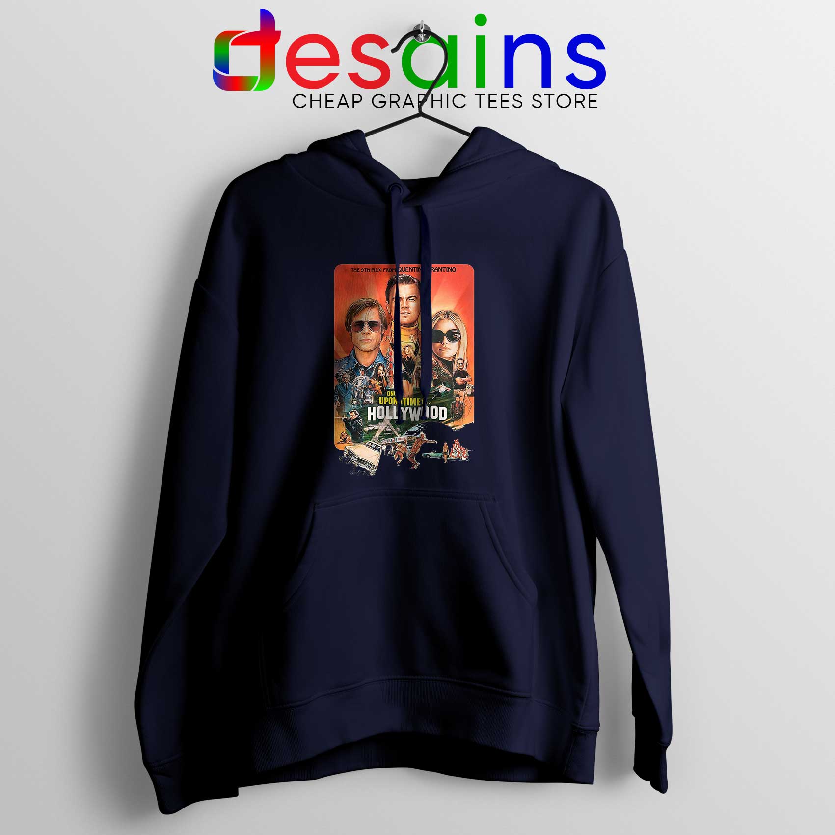 Once Upon a Time in Hollywood Hoodie DESAINS STORE