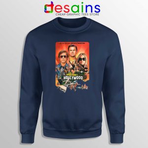 Once Upon a Time in Hollywood navy Sweatshirt Quentin Tarantino Sweater