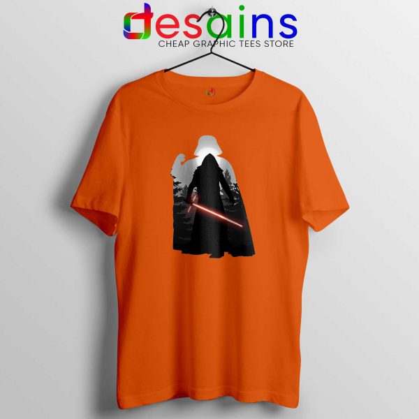 Sins of the Father Star Wars Orange Tshirt Cheap Tee Shirts Star Wars