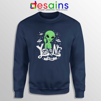 Storm Area 51 Navy Sweatshirt They Can't Stop All of Us Crewneck Sweater