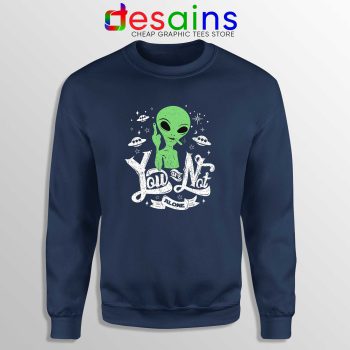 Storm Area 51 Navy Sweatshirt They Can't Stop All of Us Crewneck Sweater