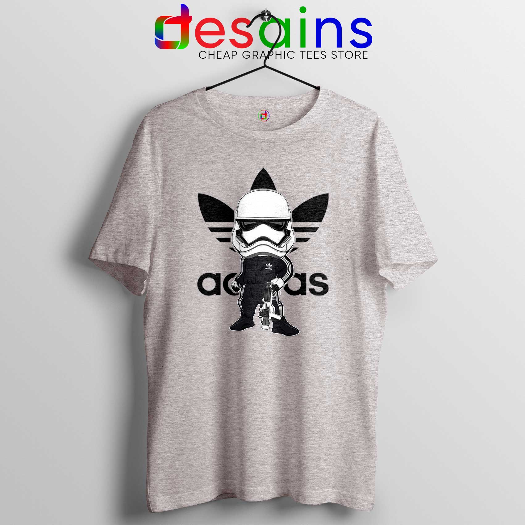 Nadenkend moeder partner Stormtrooper Star Wars Adidas Tshirt Funny 1 - DESAINS STORE