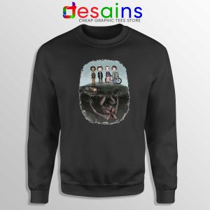 Stranger Things Demogorgon Black Sweatshirt Poster Stranger Things Sweater