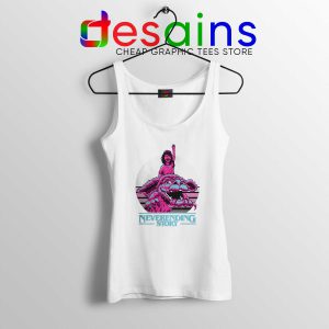 Stranger Things Mashup White Tank Top Neverending Story Cheap Tank Tops