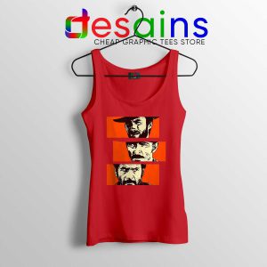 Tank Top Red For a Few Dollars More Cheap Tank Tops Clint Eastwood