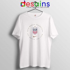 USWNT Champions 2019 Tshirt FIFA Womens World Cup Tee Shirts