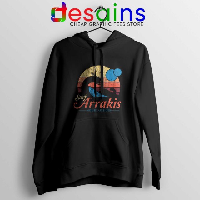 Visit Arrakis Vintage Hoodie Distressed Surf Dune