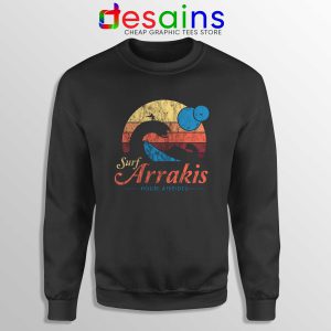 Visit Arrakis Vintage Sweatshirt Distressed Surf Dune Crewneck Sweater