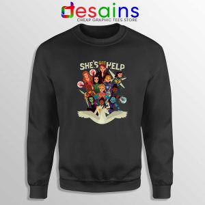 Women of Marvel Sweatshirt Female Avengers Team Poster Sweater