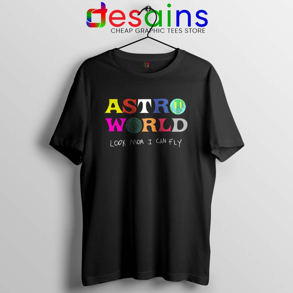 Astroworld Look Mum I Can Fly Tshirt Buy Travis Scott Tee Shirts S-3XL