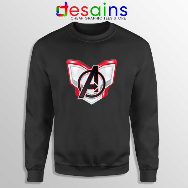 Avengers Endgame Chest Logo Black Sweatshirt Marvel Avengers Sweater