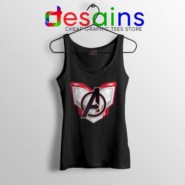 Avengers Endgame Chest Logo Black Tank Top Marvel Studios Merch Tops