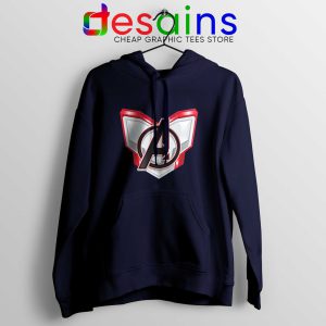 Avengers Endgame Chest Logo Navy Hoodie Marvel Studios Merch Hoodies