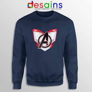 Avengers Endgame Chest Logo Navy Sweatshirt Marvel Avengers Sweater