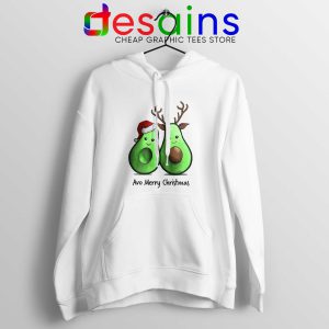 Avo Merry Christmas Hoodie Funny Santa Deer Christmas Avocado