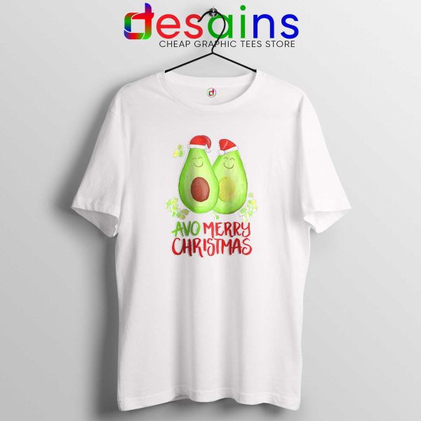 Avocado Merry Christmas Tshirt Funny Avo Merry Christmas Tee Shirts