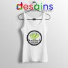 Avocado Three Stripes Always Fresh Tank Top Avocado Adidas Tops