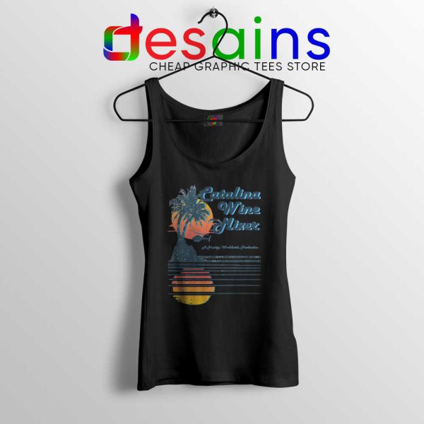 Catalina Wine Mixer Black Tank Top Step Brothers Movie Tank Tops