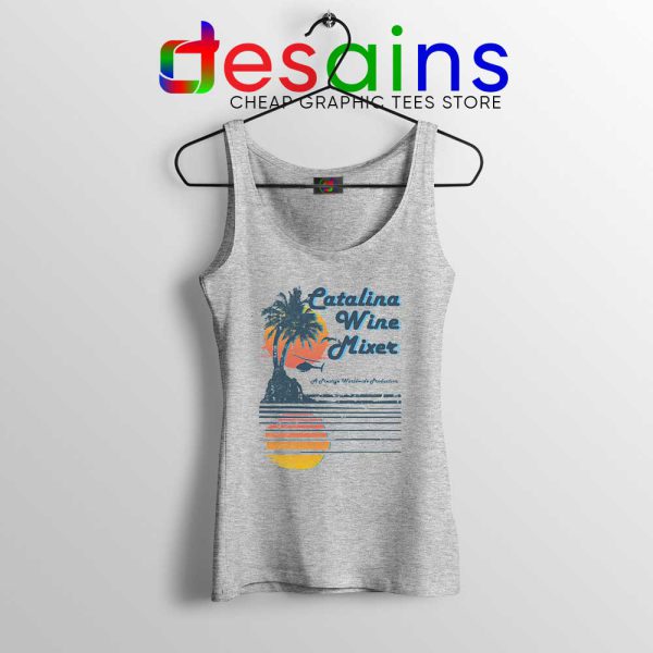 Catalina Wine Mixer Sport Grey Tank Top Step Brothers Movie Tank Tops