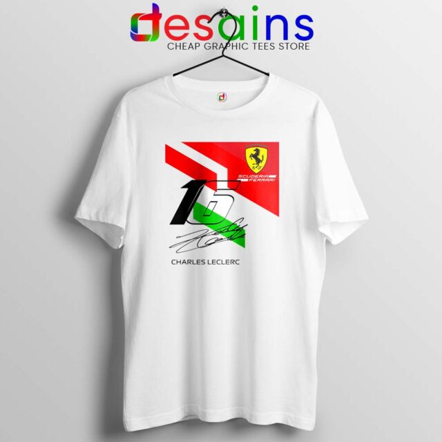 Charles Leclerc Signature Tshirt