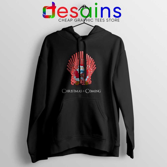 Christmas Is Coming Santa Hoodie