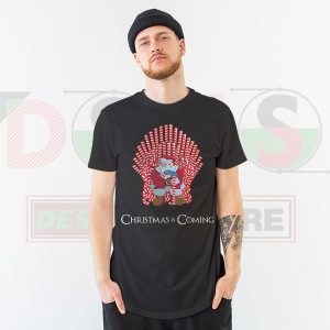 Christmas Is Coming Santa T-Shirt - Game Of Thrones