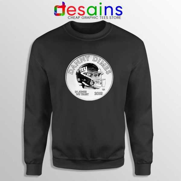 Danny Dimes Daniel Jones Black Sweatshirt NFL Merch Sweater S-2XL