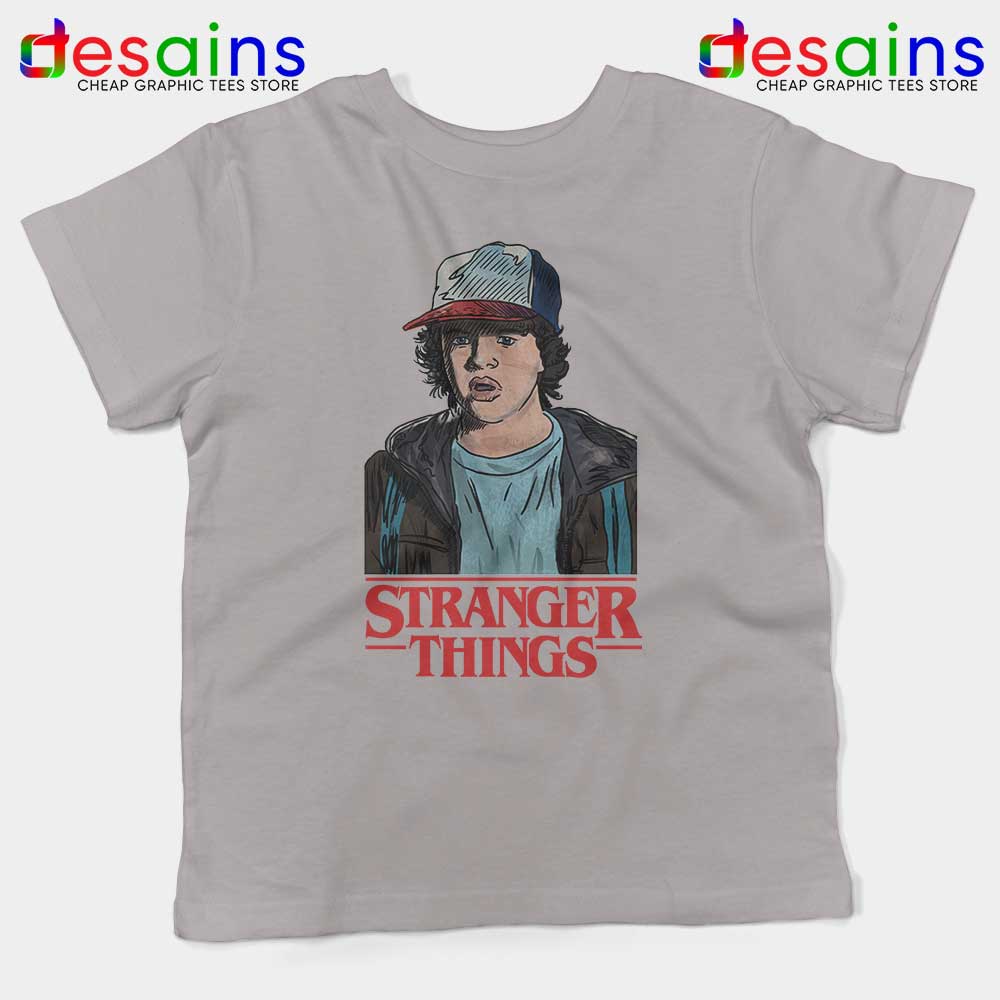 Dustin Stranger Things Kids Tshirt Dustin Henderson Youth Tees