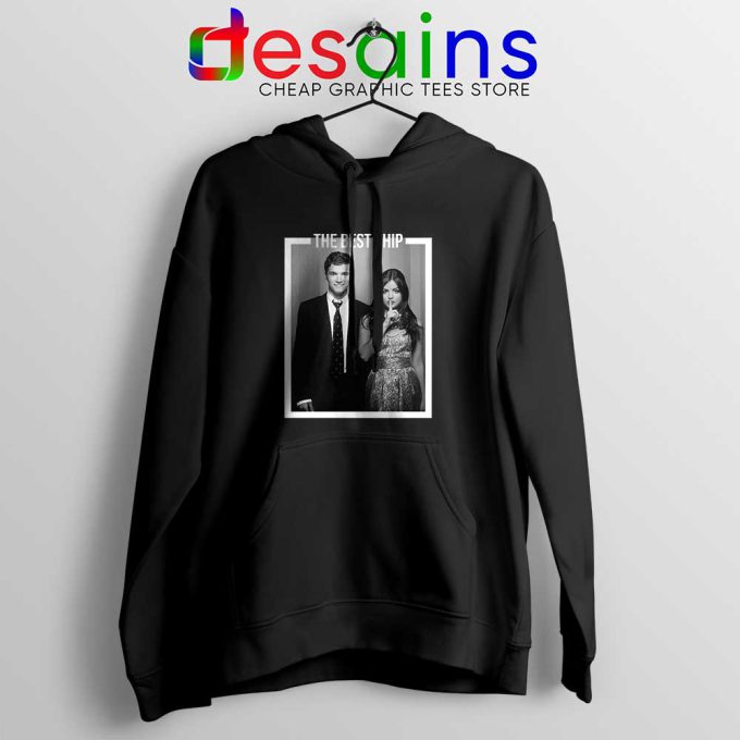 Ezria The Best Ship Black Hoodie Ian Harding and Lucy Hale Cheap Hoodies