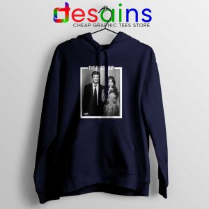 Ezria The Best Ship Navy Hoodie Ian Harding and Lucy Hale Cheap Hoodies