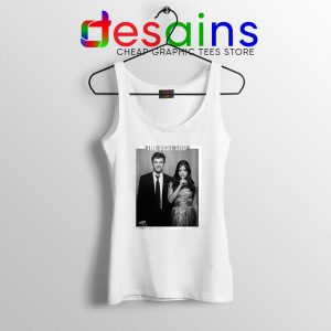 Ezria The Best Ship White Tank Top Ian Harding and Lucy Hale Tank Tops
