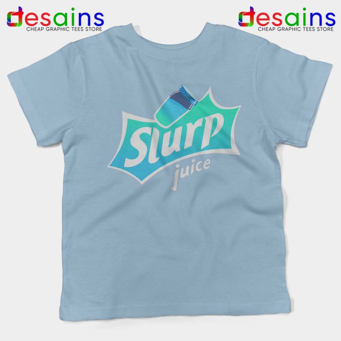 Fortnite Slurp Juice Light blue Kids Tshirt Fortnite Clothing Shop Youth Tee Shirts