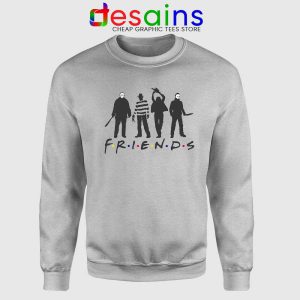 Friends Halloween Horror Film SPort Grey Sweatshirt Cheap Sweater Horror