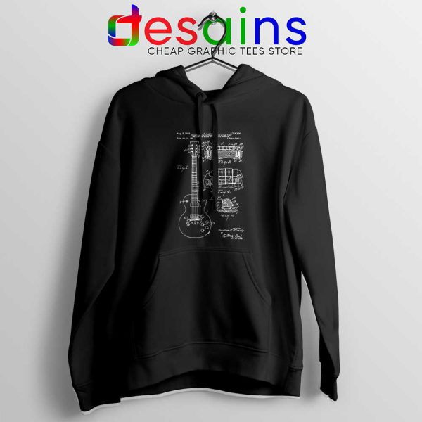 Gibson Les Paul Guitar Hoodie Gibson Patent Guitar Hoodies S-2XL