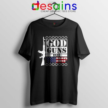 God Guns Trump Tshirt Custom Best Donald Trump Tee Shirts