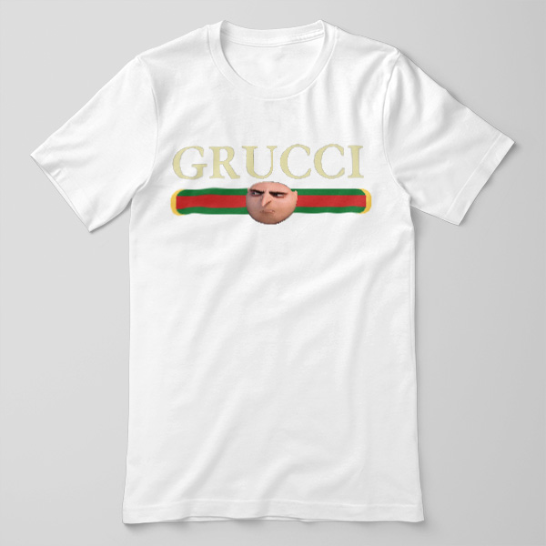 Gru Meme T-shirt Funny Gru Gorl Memes T-shirt Cotton Shirt