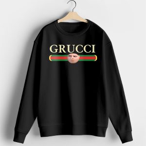 Grucci Despicable Me Gru Navy Black Sweatshirt Felonious Gru
