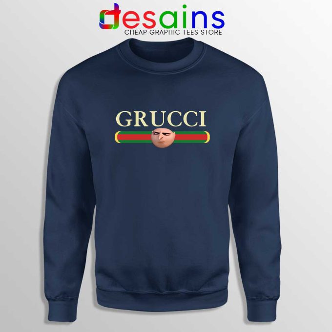 Grucci Despicable Me Gru Navy Sweatshirt Felonious Gru Sweater Funny