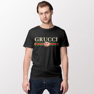 Grucci Despicable Me Gru Tshirt Funny Logo