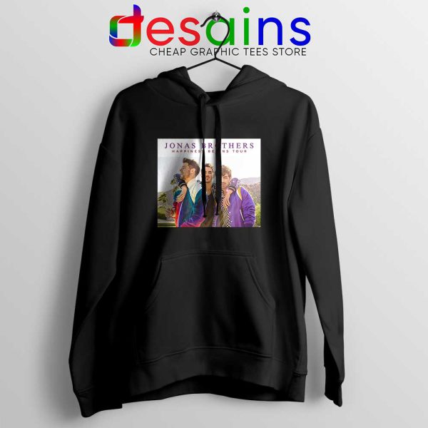 Happiness Begins Tour Black Hoodie Cheap Jonas Brothers Hoodies S-2XL