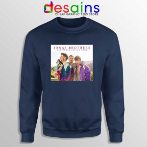Happiness Begins Tour Navy Sweatshirt Jonas Brothers Sweater S-2XL