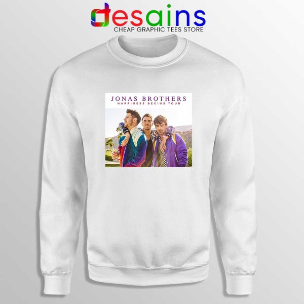 Happiness Begins Tour Sweatshirt Jonas Brothers Sweater S-2XL