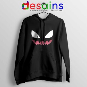 Haunter Ghost Pokemon Black Hoodie Pokemon Game Cheap Hoodies