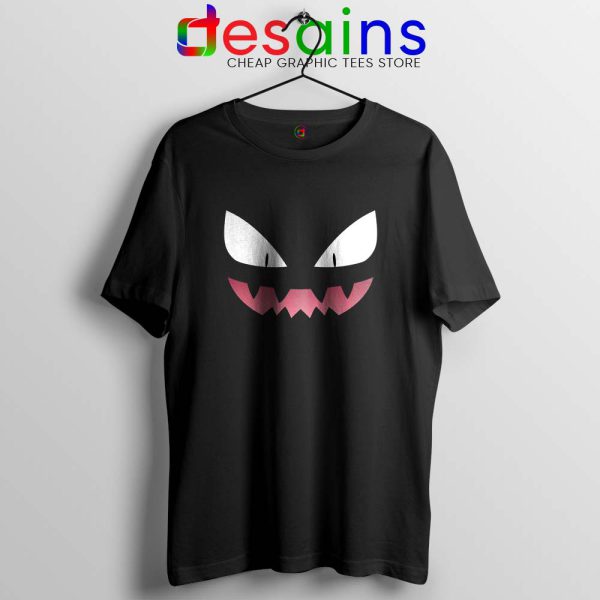 Haunter Ghost Pokemon Tshirt Black Cheap Tees Shirts Pokemon Game