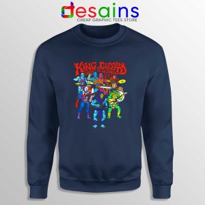 King Gizzard Masters Navy Sweatshirt King Gizzard and the Lizard Wizard