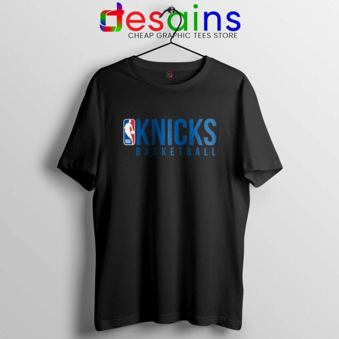 Knicks Basketball Jennifer Aniston Black Tshirt Friends Sitcom Tees Shirts