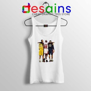 Kobe Bryant x Michael Jordan x Lebron James Tank Top NBA Shirt